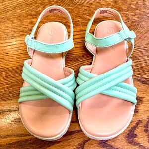 Mint Green Sandals Beach Vacation‎ Tropical Girls 11